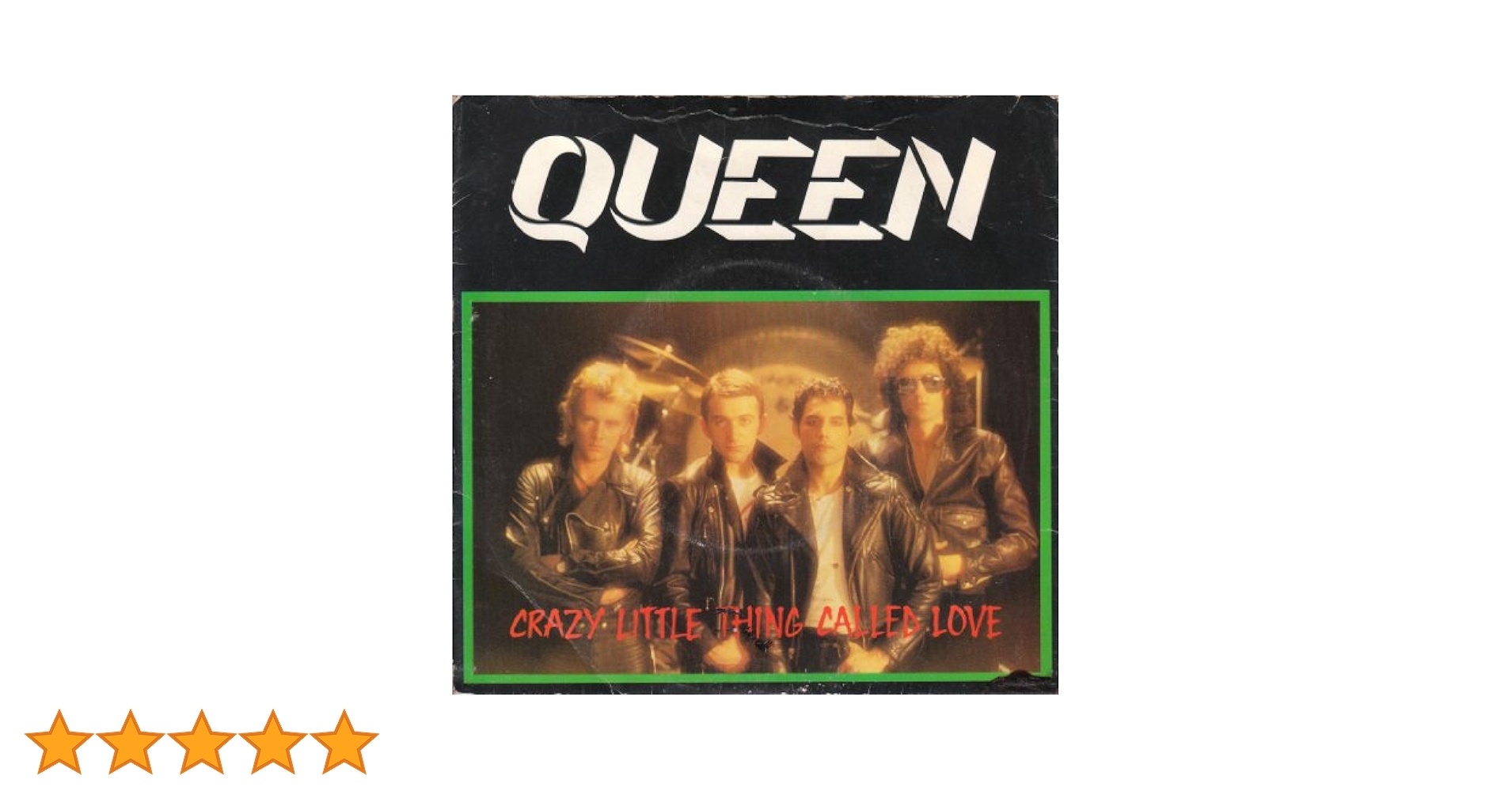 Queen crazy little thing 透明イエロー　12 Queen – Crazy Little Thing Called Love – Vinyl (12